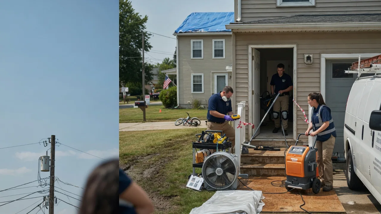 Water Damage Repair in Naugatuck, WV near me